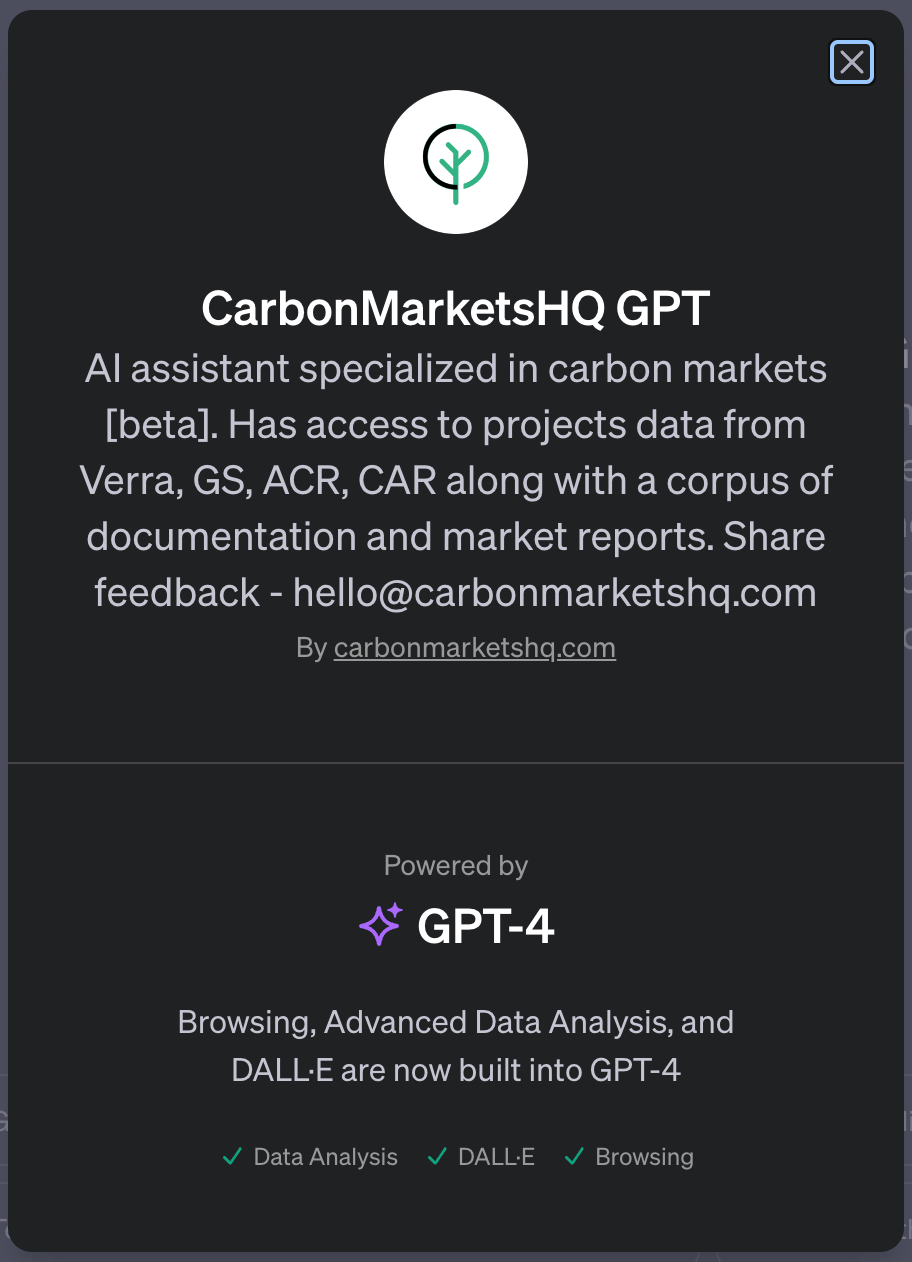 Introducing CarbonMarketsHQ